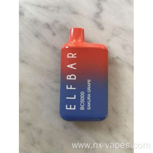 Elf Bar 5000 Puffs For Sale rechargeable